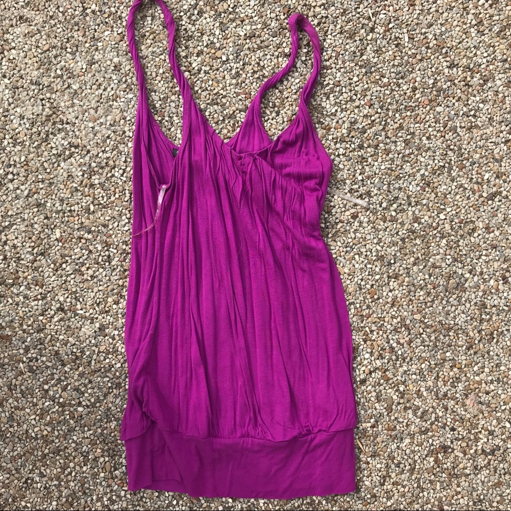 Purple tank top